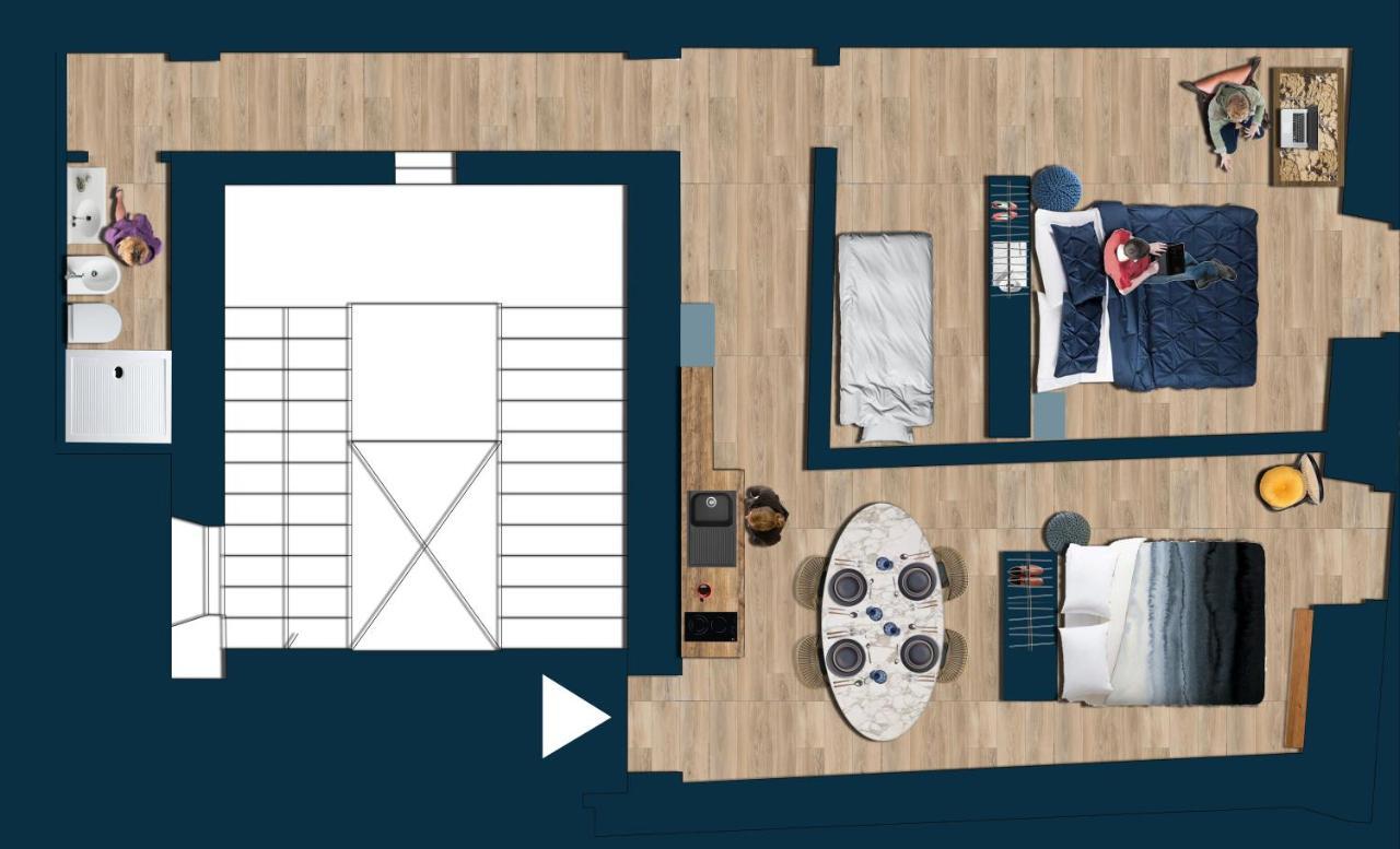 Rasella44, Blu Apartment Ρώμη Εξωτερικό φωτογραφία